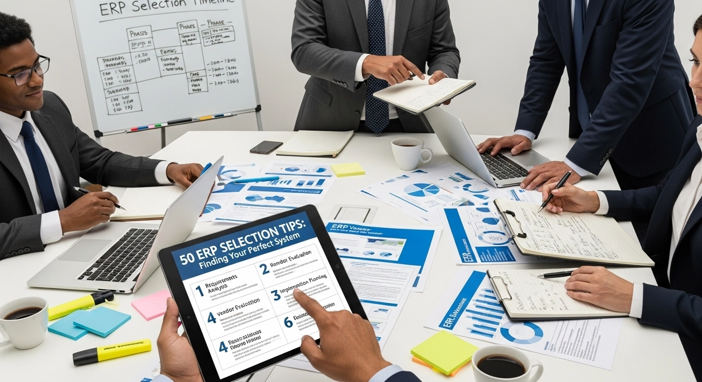 50 راهکار برای انتخاب یک ERP بی عیب و نقص