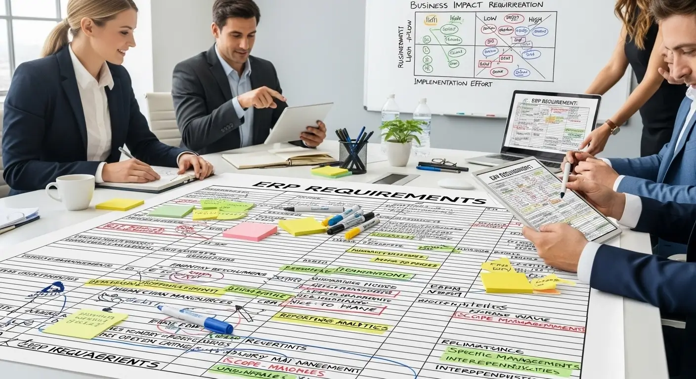 چک لیست ملزومات ERP تان را تحت کنترل در بیاورید