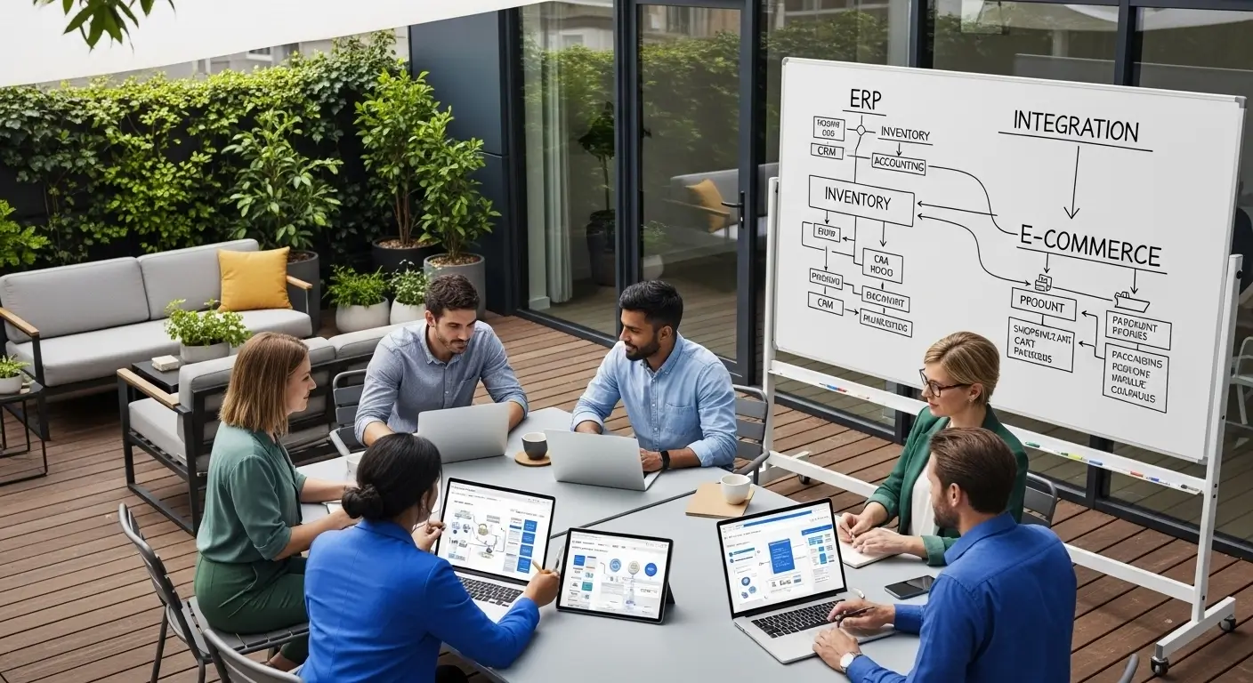یک راهنمایی کامل برای یکپارچه سازی تجارت الکترونیک و ERP