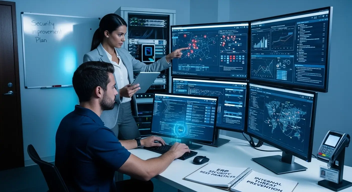 پنج راهکار برای افزایش امنیت درونی ERP