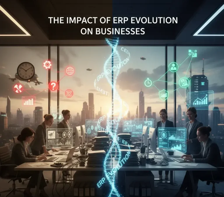 تاثیر تکامل ERP بر کسب و کارها