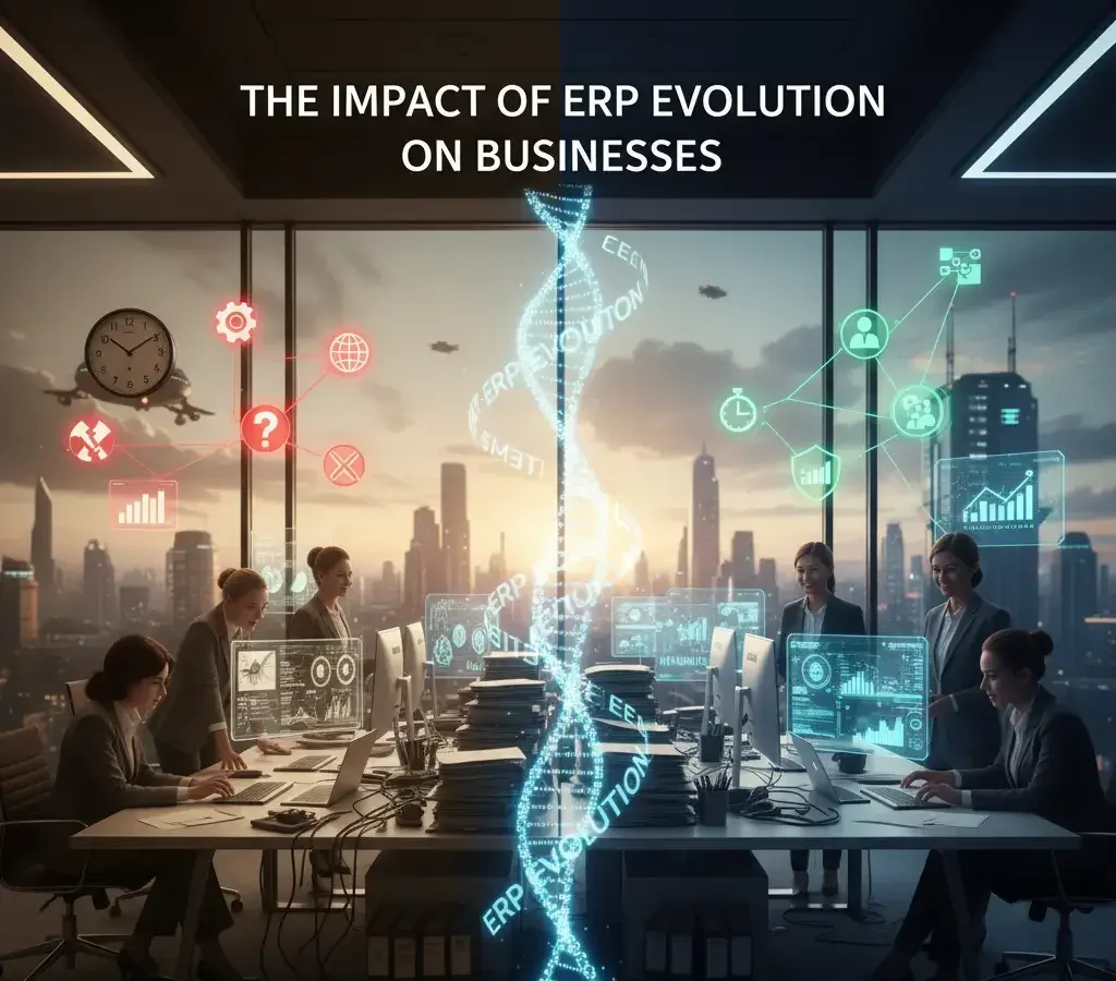 تاثیر تکامل ERP بر کسب و کارها