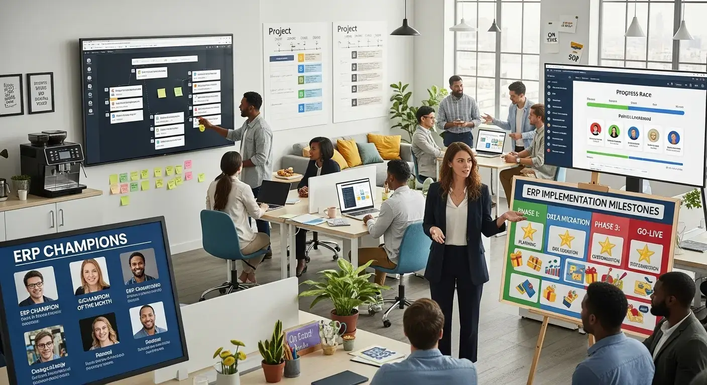 شش راهکار فوری برای حفظ انگیزۀ تیم ERP
